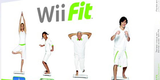 wii fit box