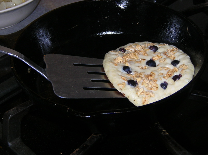 regent serviceberry pancakes